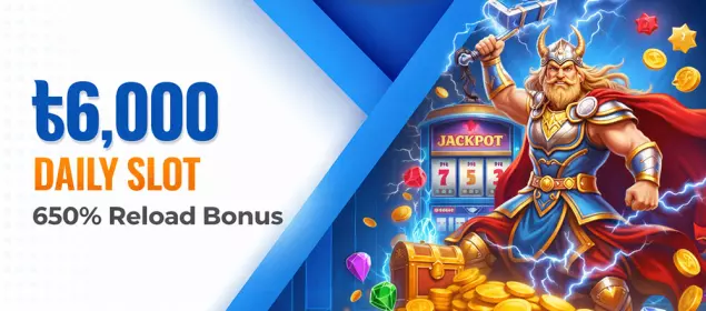 Daily 650% Slots Boost